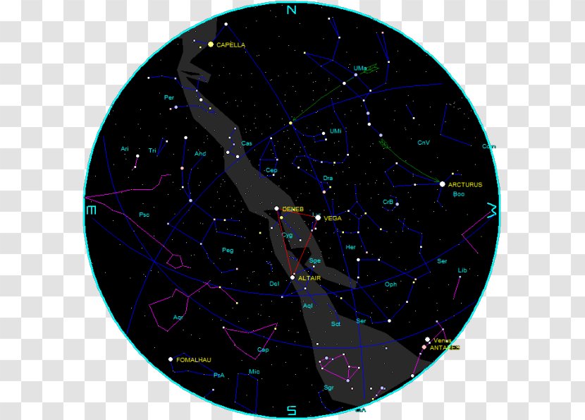 Night Sky Constellation Star Chart Orion Astronomy - Particle - Solar Eclipse Transparent PNG