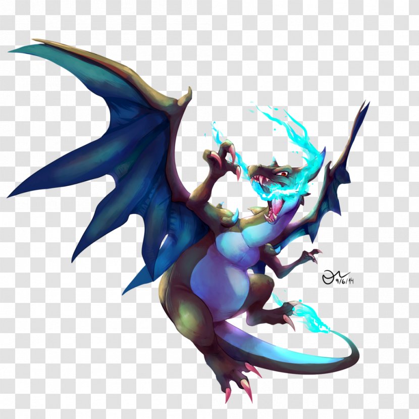 Pokémon X And Y Charizard Drawing Art - Deviantart - Dragon Transparent PNG