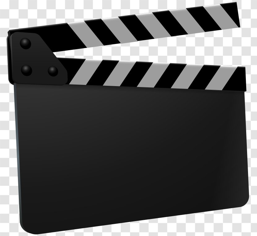 Photographic Film Clapperboard Clip Art Image - Cinematography - Clapboard Transparent PNG