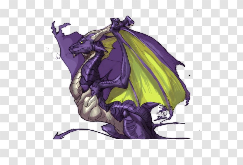 Dragon Wyvern Drawing Pathfinder Roleplaying Game - Purple Transparent PNG