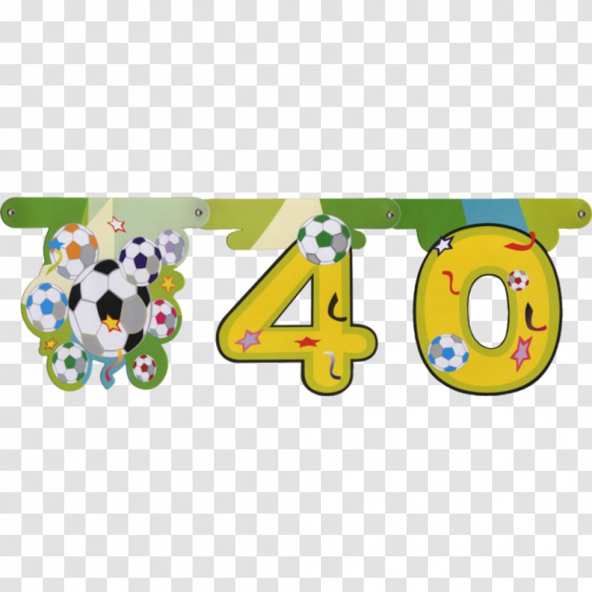 Paper Garland Toy Football Font Transparent PNG