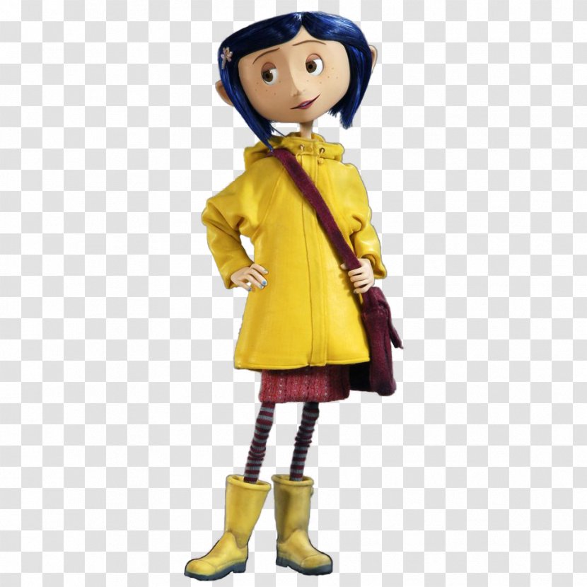 Coraline Jones Art Charlie Film - Figurine - Fantasy Story Transparent PNG