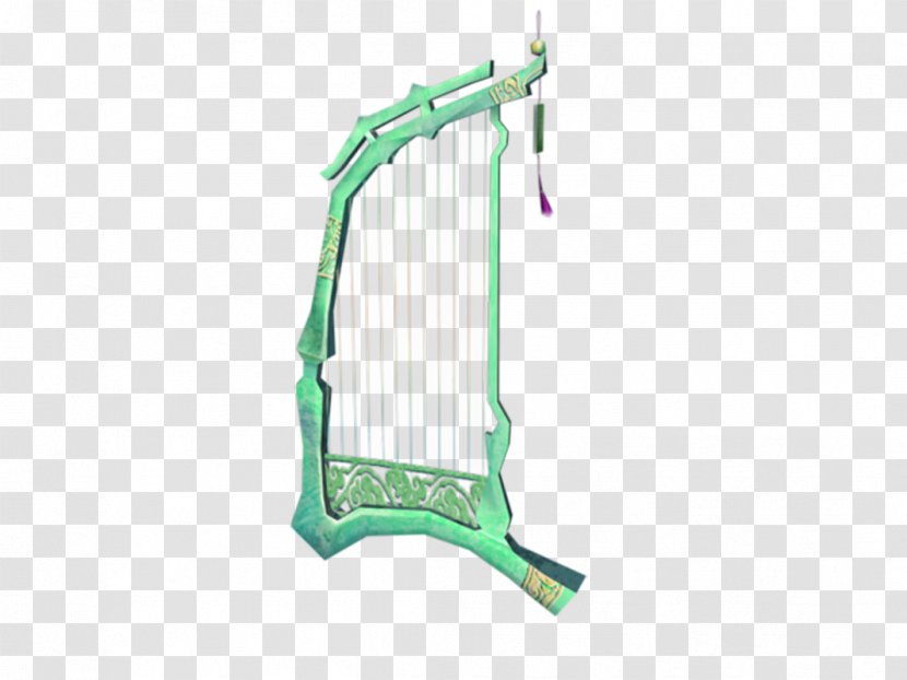 Musical Instrument Accordion Harp - Flower - Green Transparent PNG
