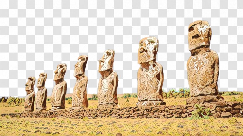 Illapu Ahu Akivi Music License Archaeological Site - Sculpture - Statue Transparent PNG