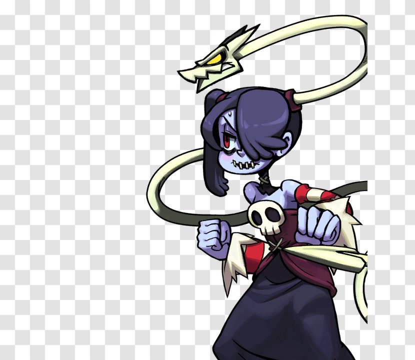 Skullgirls Concept Art Sprite - Cartoon - Watercolor Transparent PNG