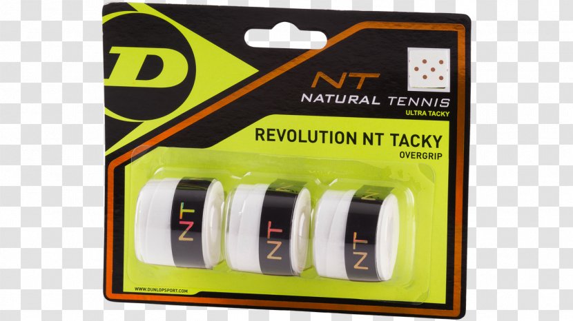 Overgrip Dunlop Sport Racket Rakieta Tenisowa Tennis - Tyres Transparent PNG