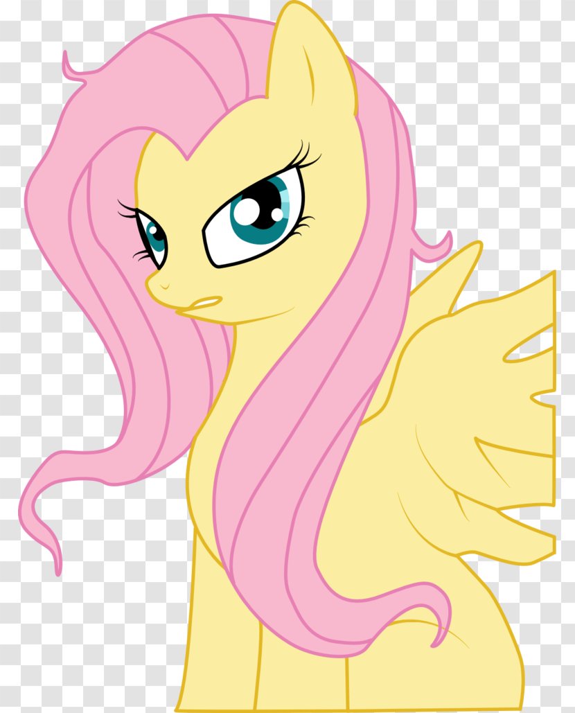 Cat Fluttershy Pony Rage Comic - Flower Transparent PNG