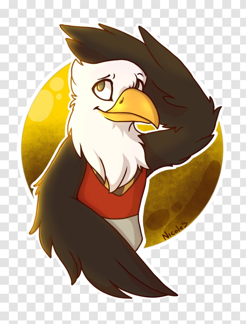 Eagle Owl Beak Cartoon - Fictional Character Transparent PNG