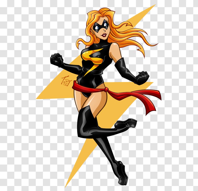 Superhero Clip Art - Flower - Ms Marvel Transparent PNG