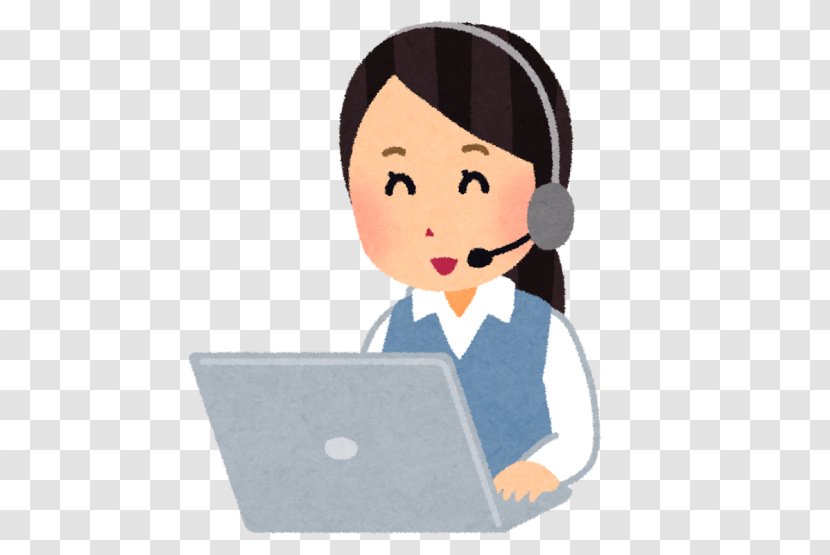 Call Centre Job いらすとや Photography - Stock - Telephone Operator Transparent PNG