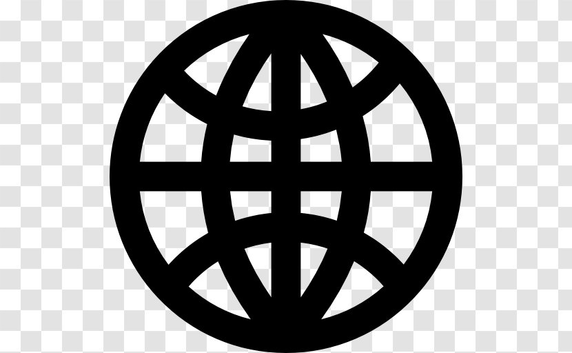 Globe Earth World Grid - Symmetry - Network Transparent PNG