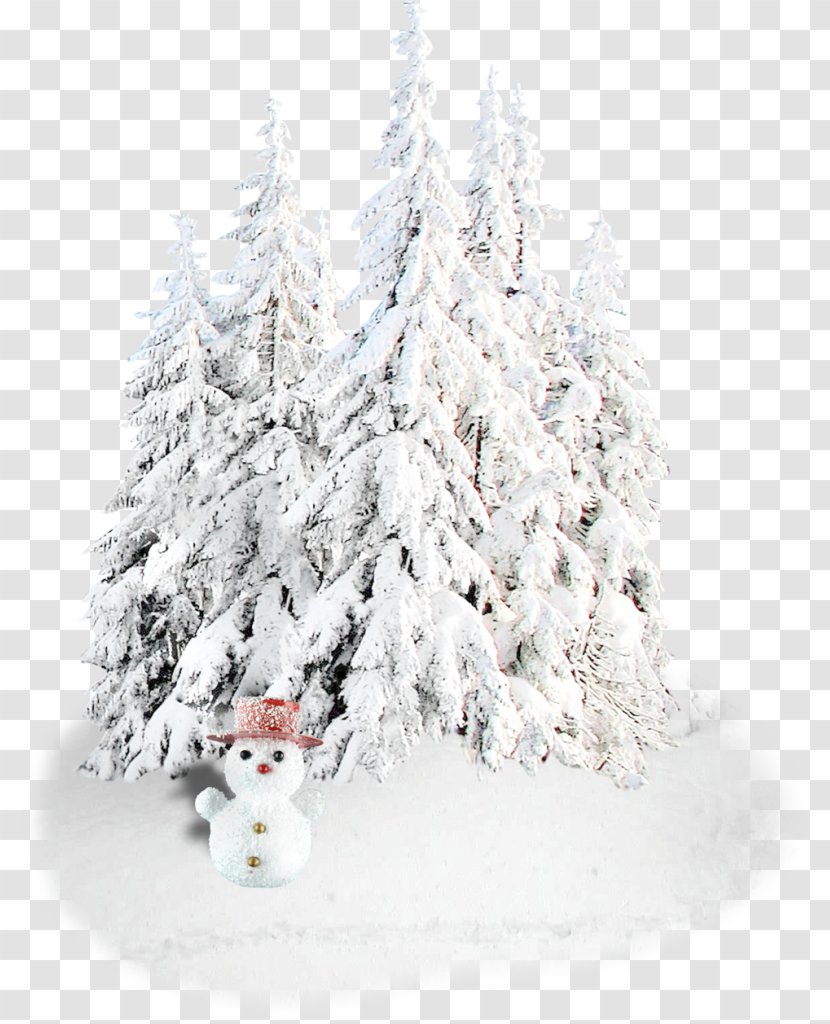 Christmas Decoration Holiday Snowman New Year Tree - Centerblog - Snow Background Transparent PNG
