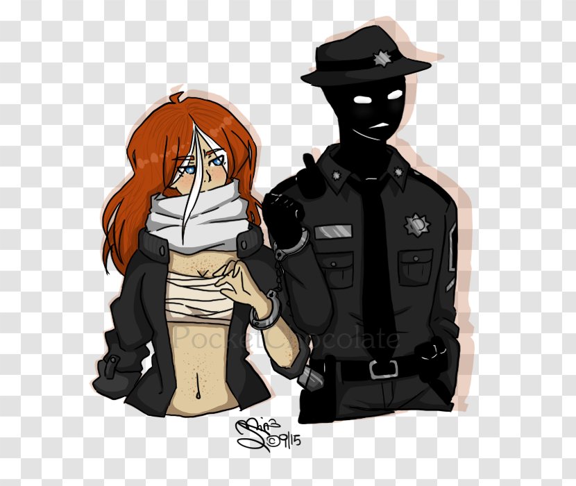 Character Fiction Animated Cartoon - You Are Under Arrest Transparent PNG