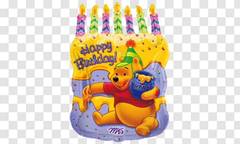 Winnie-the-Pooh Balloon Birthday Piglet Party - Gift - Winnie The Pooh Transparent PNG