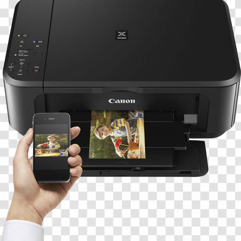 Multi-function Printer Canon PIXMA MG3650 Inkjet Printing - Device Driver Transparent PNG