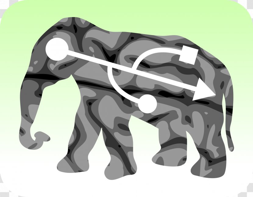 Computer Memory Clip Art - Machine - Elephants Transparent PNG
