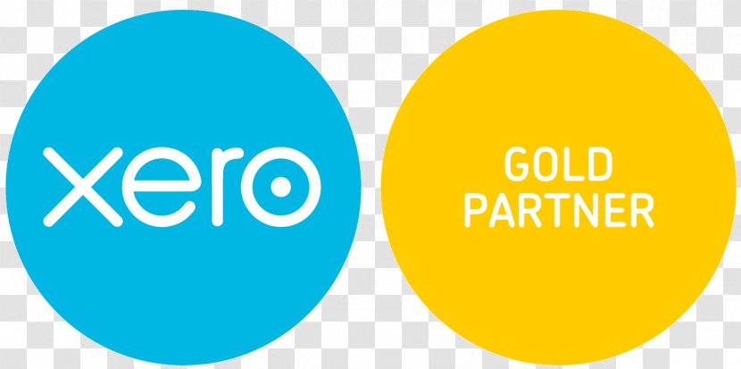 Xero Accounting Partnership Accountant Gold - Text Transparent PNG