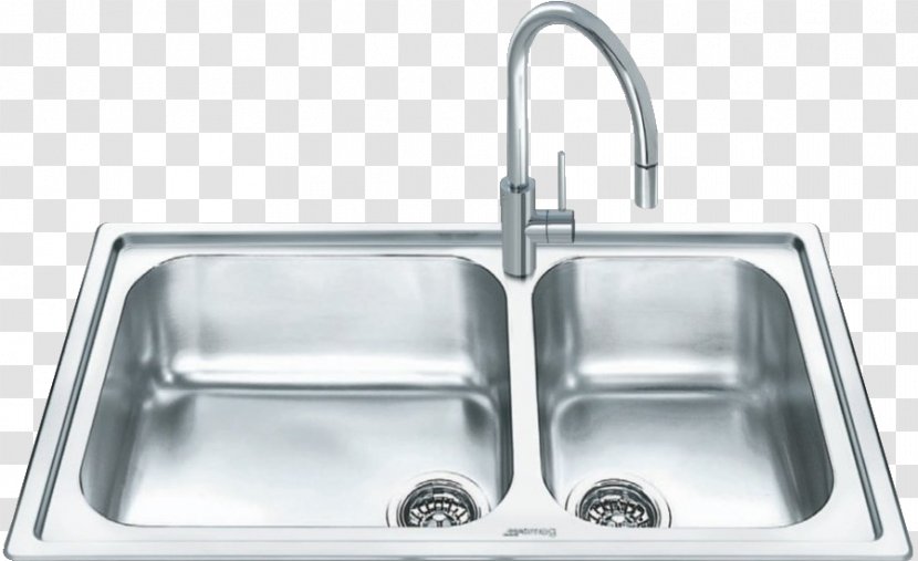 Stainless Steel Smeg Kitchen Sink - Polska Transparent PNG