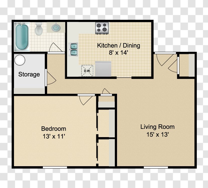 Floor Plan Angle - Text - Bed Transparent PNG