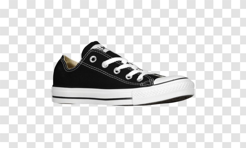 Chuck Taylor All-Stars Mens Converse All Star Ox Sports Shoes - Tennis Shoe - Black For Women Transparent PNG