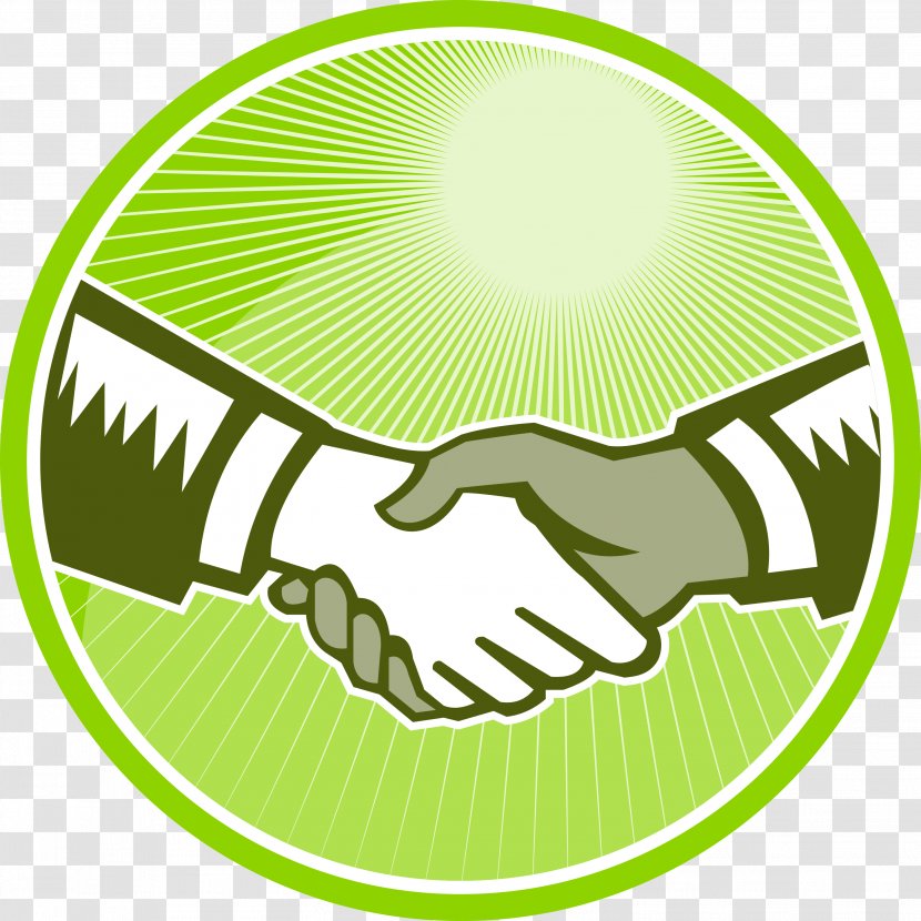 Handshake Woodcut Business - Logo - Better Homes And Gardens Real Estate Synergy Transparent PNG