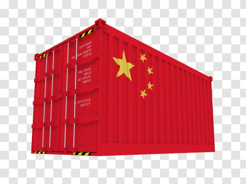China International Trade Export Import Freight Transport - Rectangle Transparent PNG
