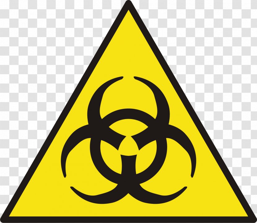 Biological Hazard Symbol Toxin Sign - Medical Waste Transparent PNG