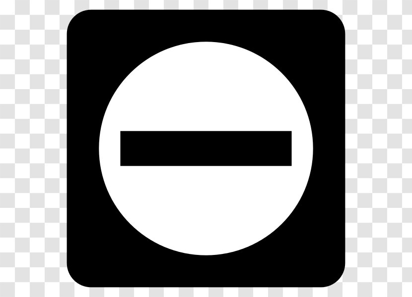 Sign Clip Art - Black And White - Symbol Transparent PNG