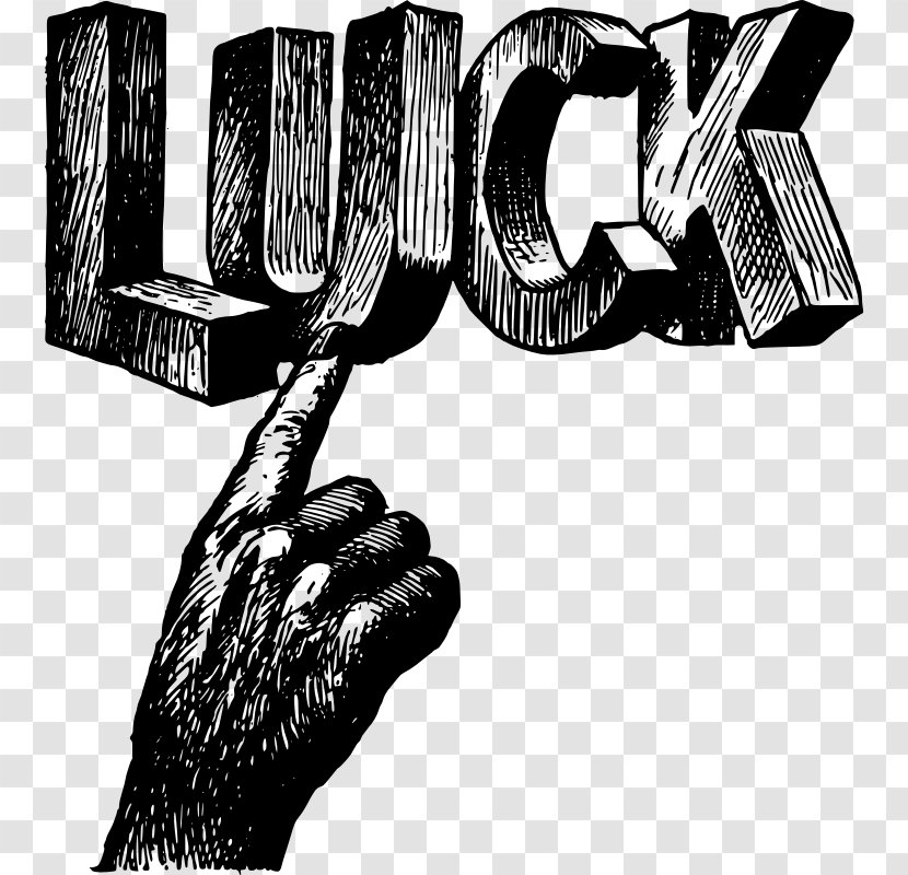 Clip Art - Hand - Luck Transparent PNG