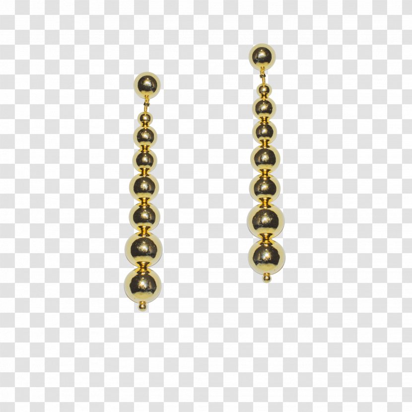 Earring 01504 Body Jewellery Brass - Earrings Transparent PNG
