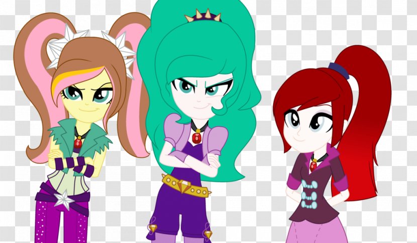 The Dazzlings My Little Pony: Equestria Girls - Heart - Pony Transparent PNG