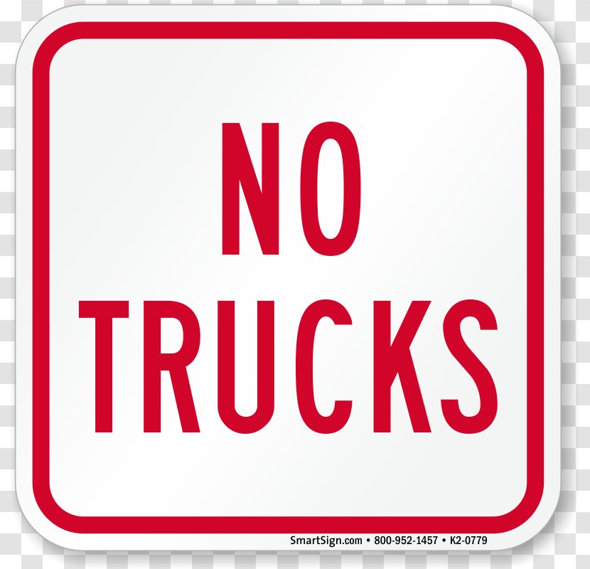 Semi-trailer Truck Traffic Sign Car Logging - Vehicle Transparent PNG