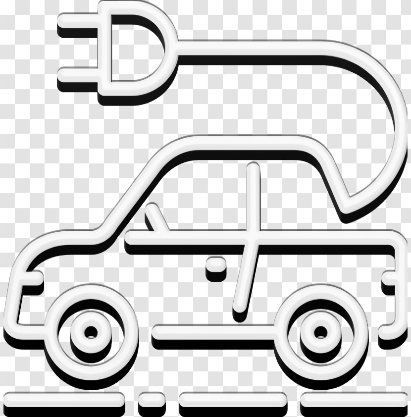 Electric Car Icon Ecology Icon Transparent PNG