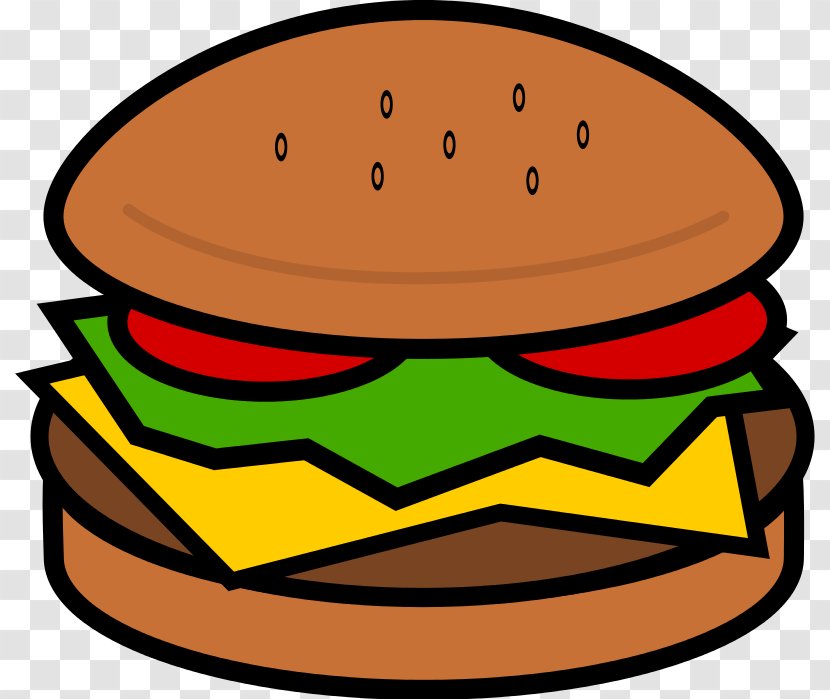 Hamburger Hot Dog Cheeseburger Fast Food Clip Art - Cliparts Transparent PNG