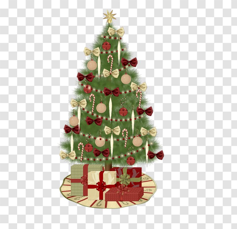 Santa Claus Christmas Day Tree Holiday Image - Spruce Transparent PNG