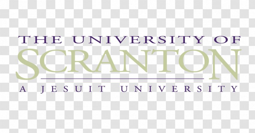 The University Of Scranton Players Logo Brand Font Line - Purple - Erp Images Transparent PNG