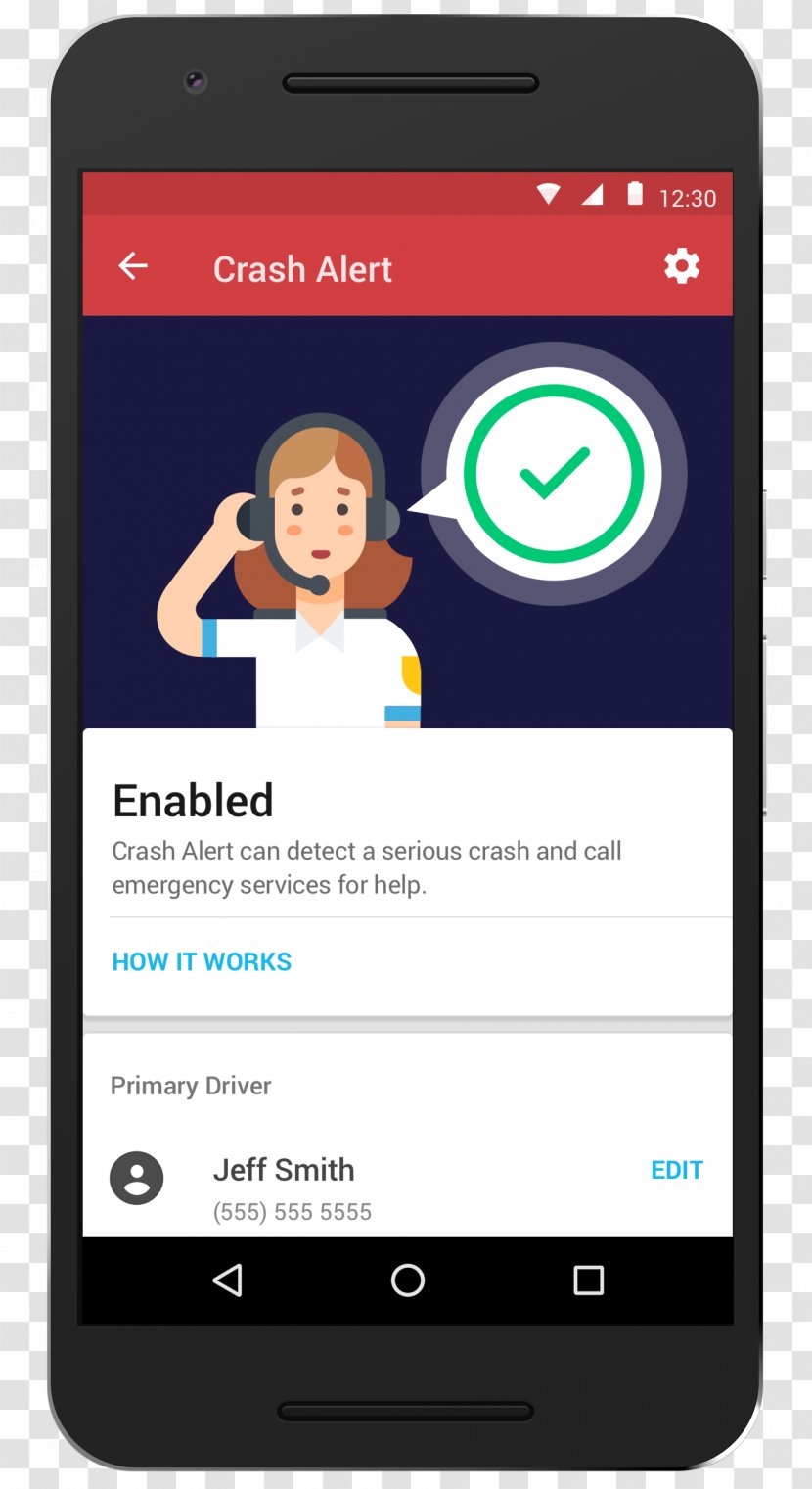 Smartphone Feature Phone Handheld Devices App Store - Brand - Crash Car Transparent PNG
