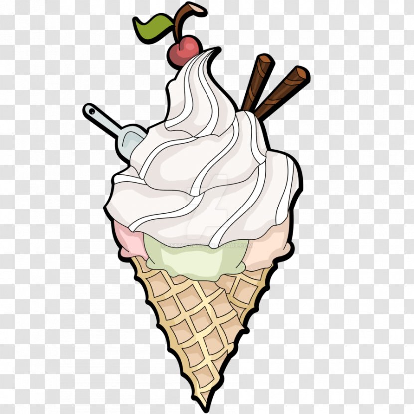 Ice Cream Cones Flavor Clip Art - Delicious Transparent PNG