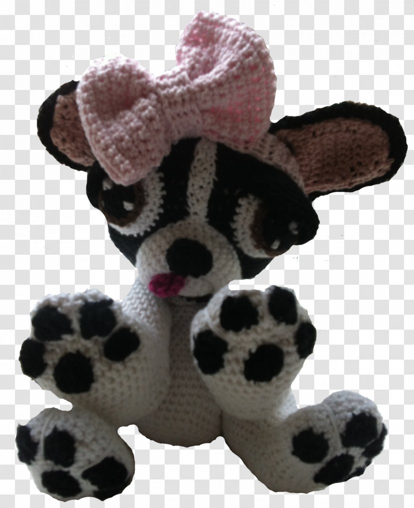 Stuffed Animals & Cuddly Toys Amigurumi Crochet Boston Terrier French Bulldog - Dog Transparent PNG
