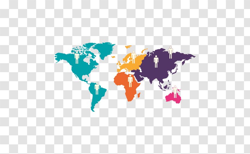 World Map Globe - Continental Topic Transparent PNG
