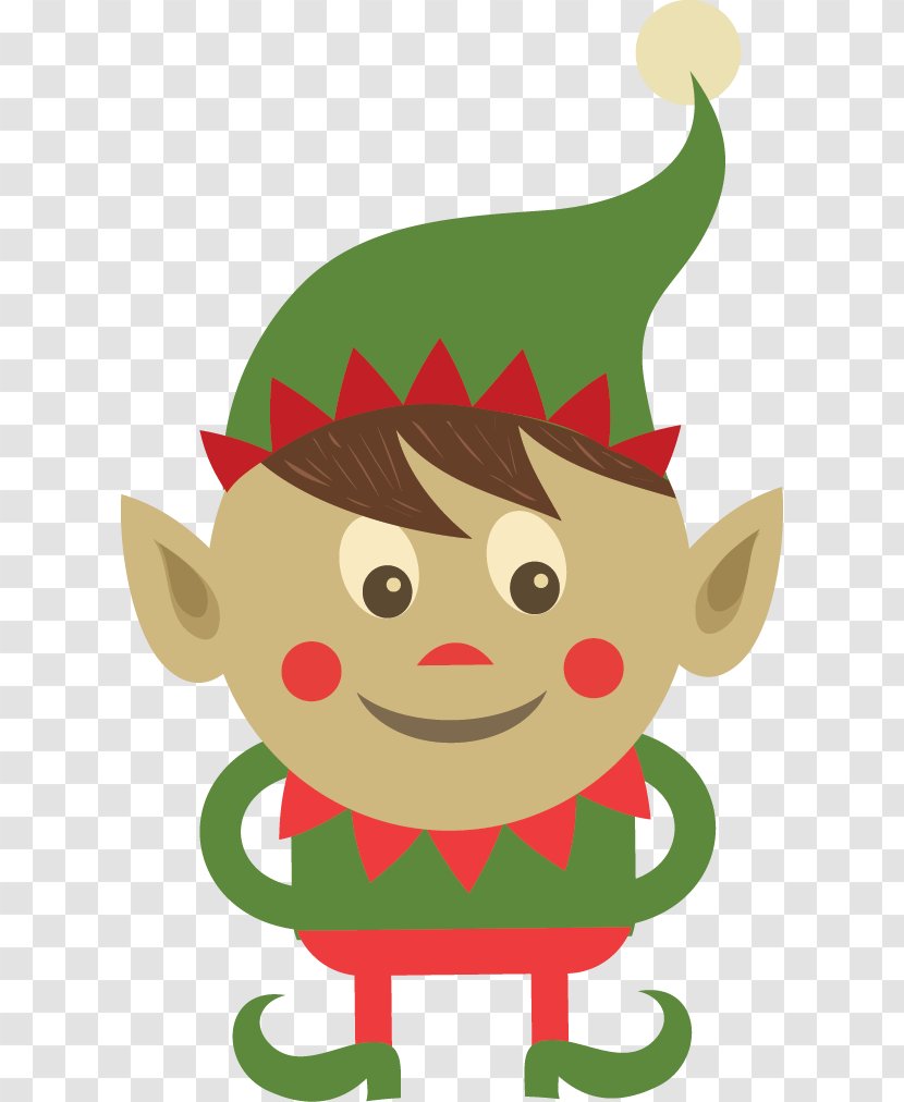 Christmas Tree Elf Ornament Clip Art - Fictional Character Transparent PNG