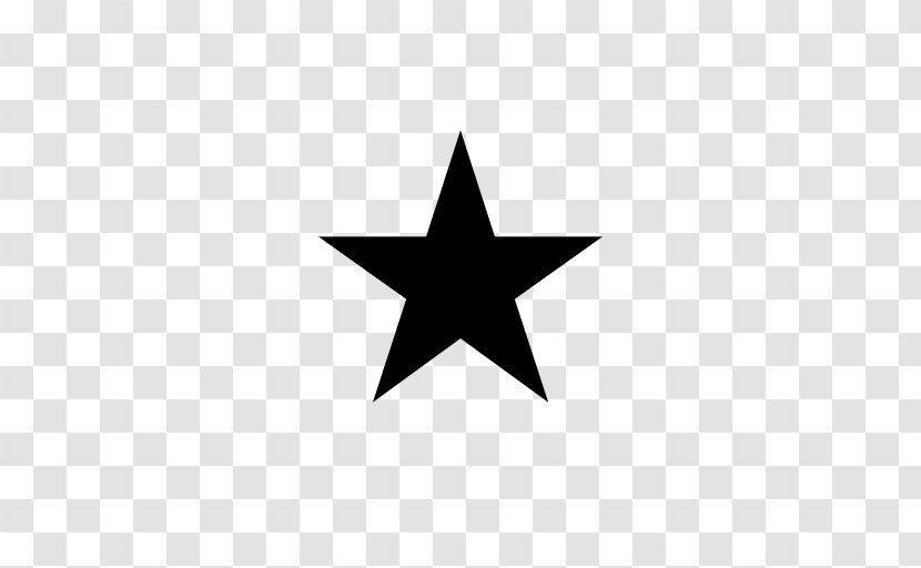 Blackstar Five-pointed Star Royalty-free - Symmetry Transparent PNG