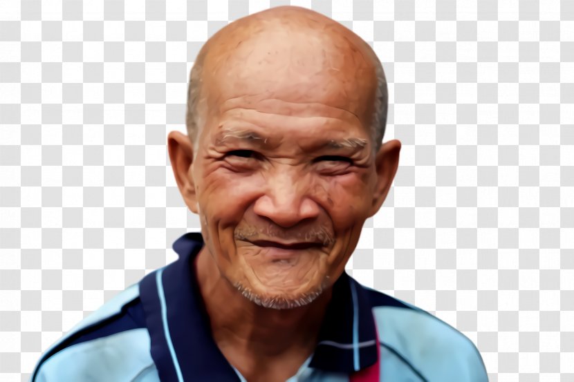 Old People - Elder - Smile Forehead Transparent PNG