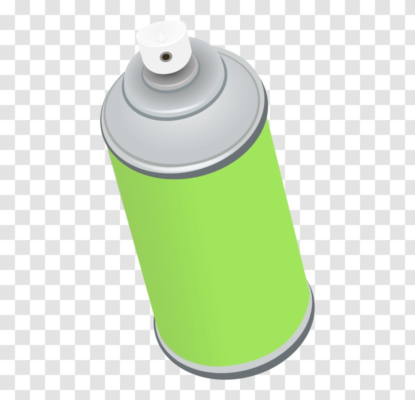 Aerosol Spray Paint Painting Clip Art - Rubbish Bins Waste Paper Baskets - Icon Can Download Transparent PNG