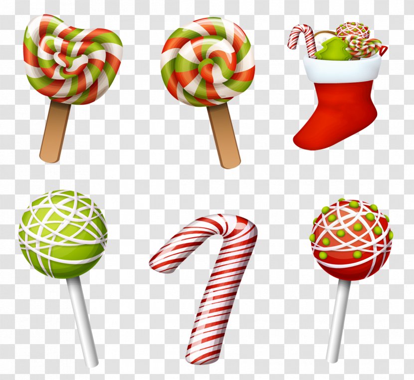 Lollipop Candy Cane Ghostimps Christmas Transparent PNG