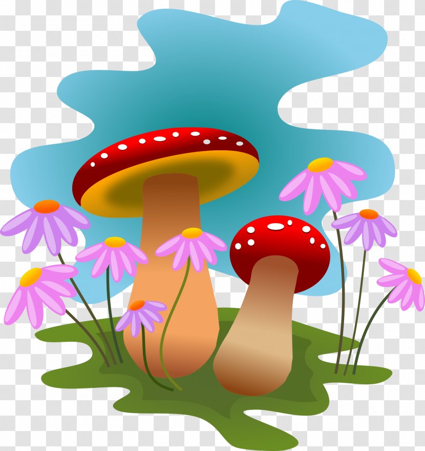 Common Mushroom Clip Art - Fungus - Fungi Transparent PNG