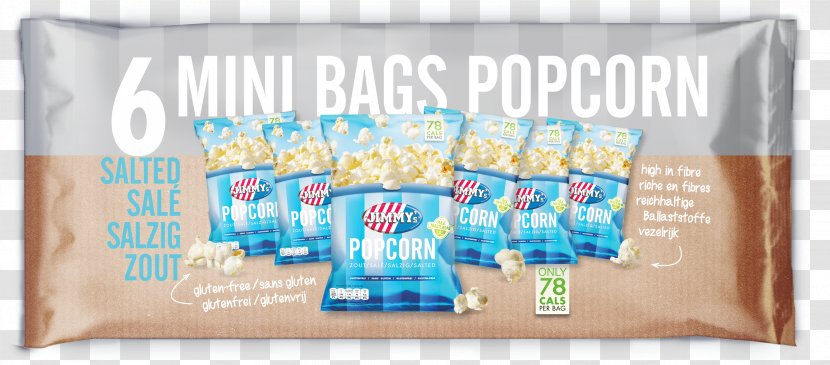Jimmy Products B.V. Textile Salt Popcorn Packaging And Labeling - Taste Transparent PNG