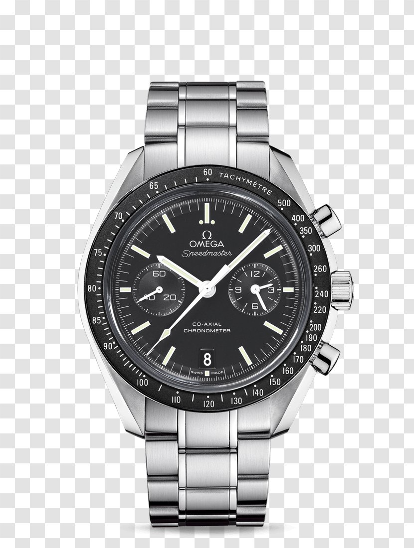 Omega Speedmaster SA Coaxial Escapement Watch Chronograph - Retail Transparent PNG