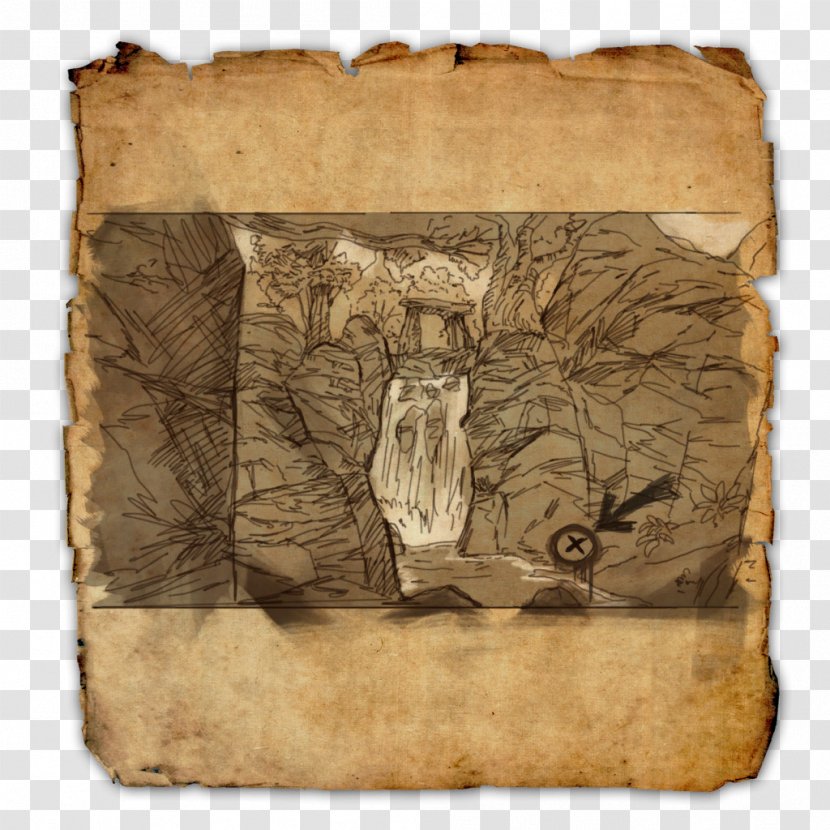 The Elder Scrolls Online: Summerset V: Skyrim – Dragonborn Treasure Map - Video Game - Pirate Transparent PNG