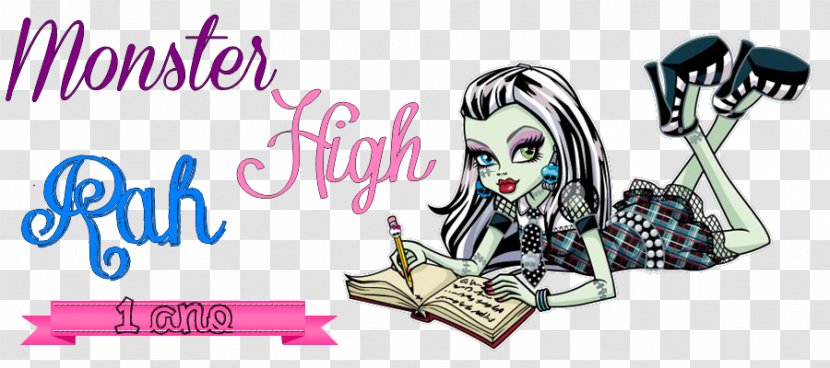 Frankie Stein Monster High Clawdeen Wolf Doll Barbie - Text - Padding Transparent PNG